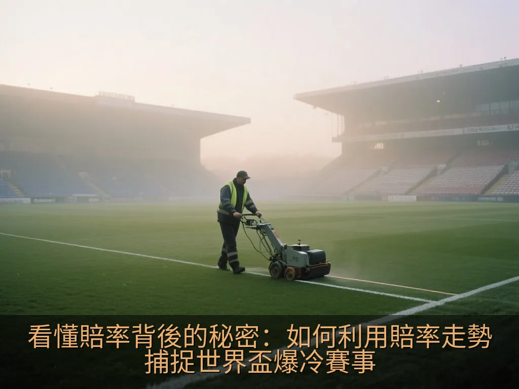 看懂賠率背後的秘密：如何利用賠率走勢捕捉世界盃爆冷賽事
